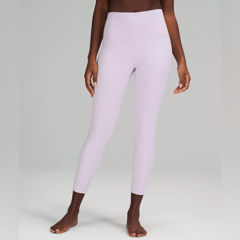 Lululemon Align High Rise Leggings 25 inch - size 14 Lavender Dew NWT